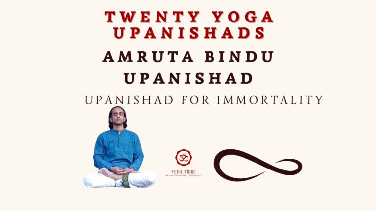 TWENTY YOGA UPANISHADS –  AMRITABINDU UPANISHAD