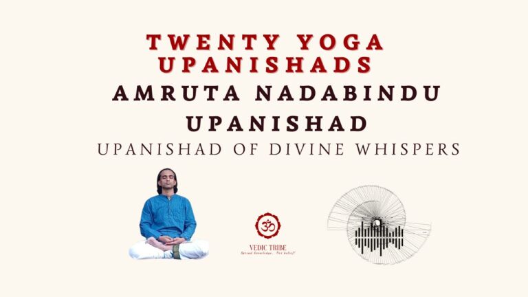 TWENTY YOGA UPANISHADS – AMRUTA NADA BINDU UPANISHAD