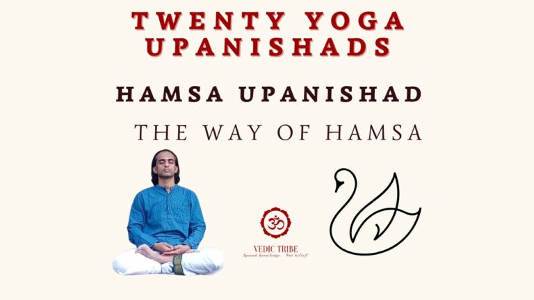 TWENTY YOGA UPANISHADS –  HAMSA UPANISHAD