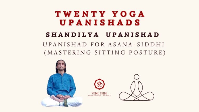 TWENTY YOGA UPANISHADS –  SHANDILYA UPANISHAD